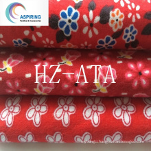 100% Cotton Flannel Fabrics for Sleeping Clothes